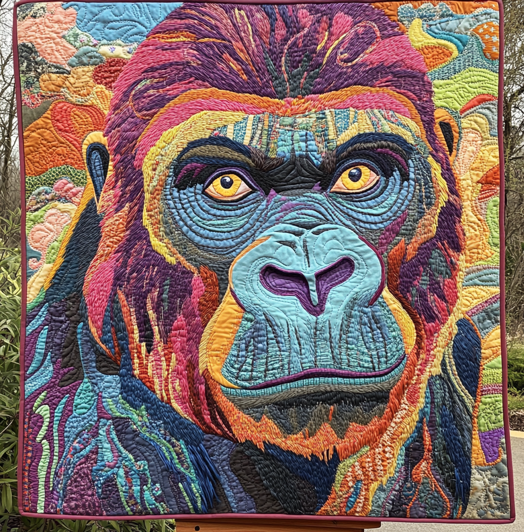 Gorilla DAI200125202 Quilt Blanket