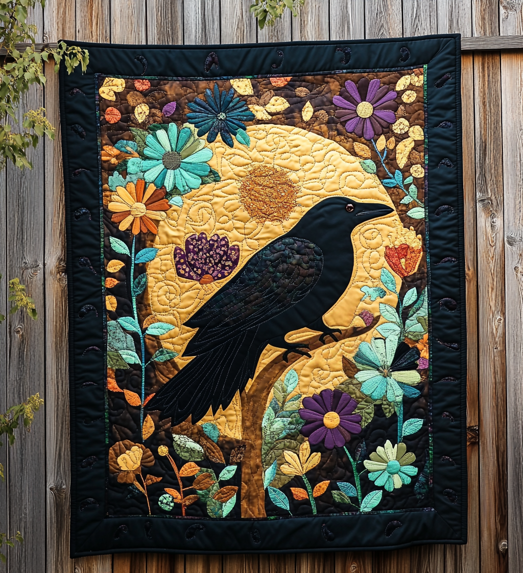 Raven DAI040225107 Quilt Blanket