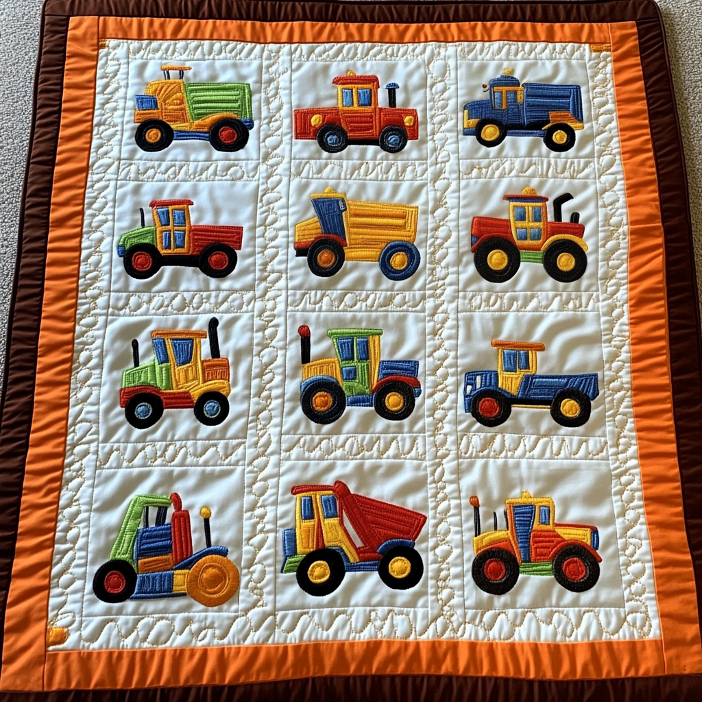 Vehicles DAI110225056 Quilt Blanket
