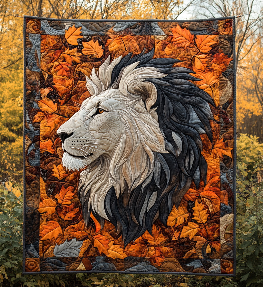 Autumn Lion DAI200125218 Quilt Blanket