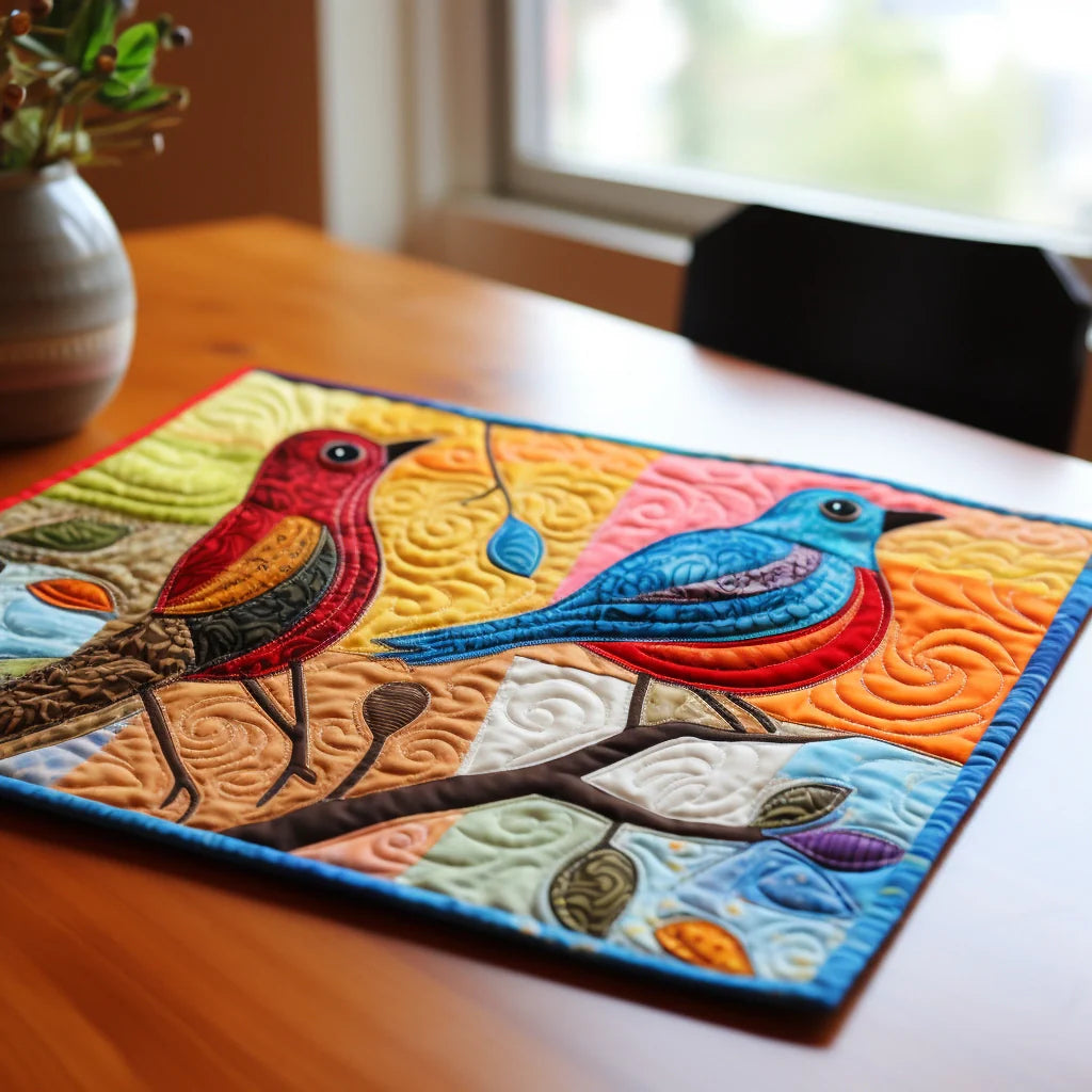 Bird TAI261223183 Quilted Placemats