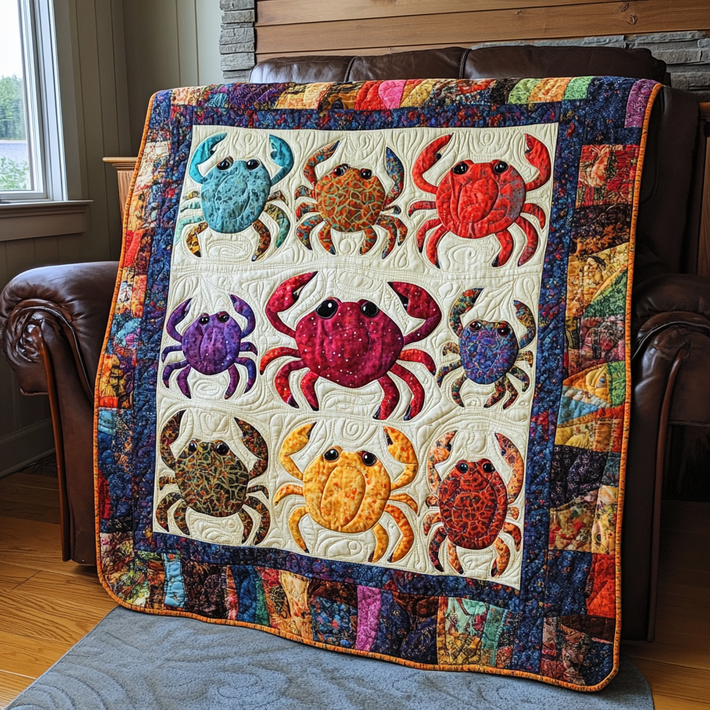 Crab DAI200125255 Quilt Blanket