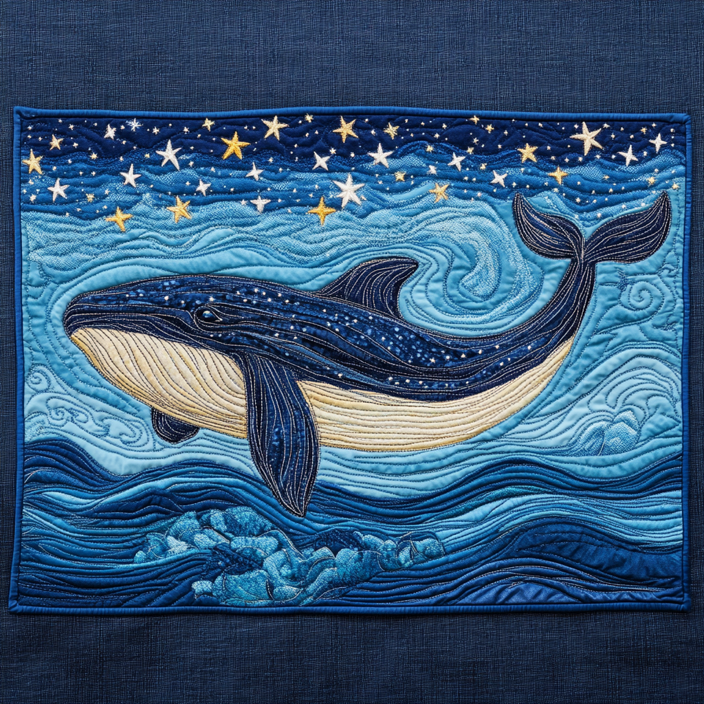 Whale DAI190225305 Quilted Placemats
