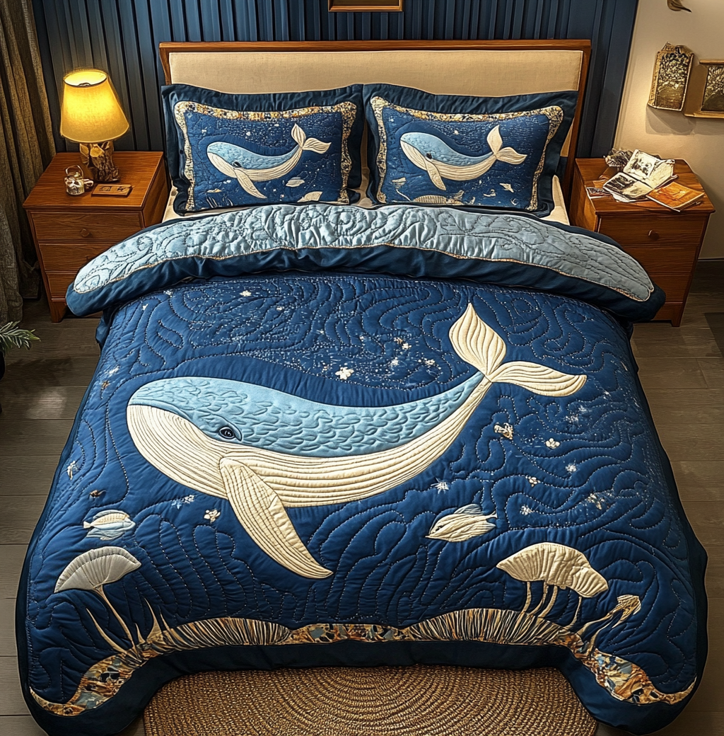 Whale DAI190225173 Quilt Bedding Set
