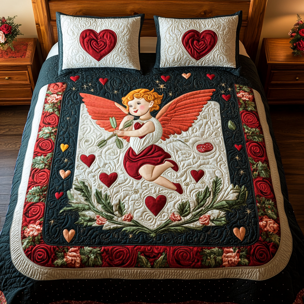Cupid DAI241224190 Quilt Bedding Set