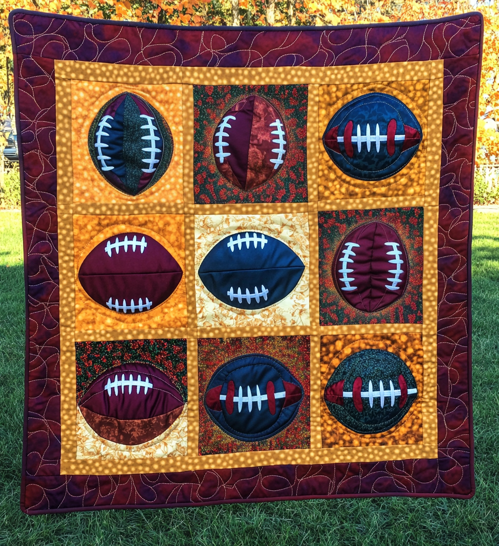 Football DAI181124058 Quilt Blanket