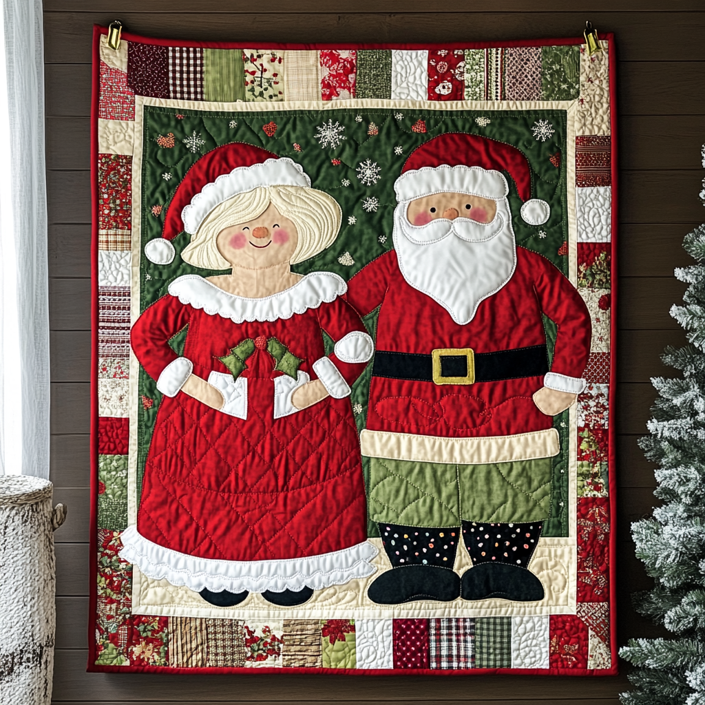 Mr And Mrs Claus DAI111124523 Quilt Blanket