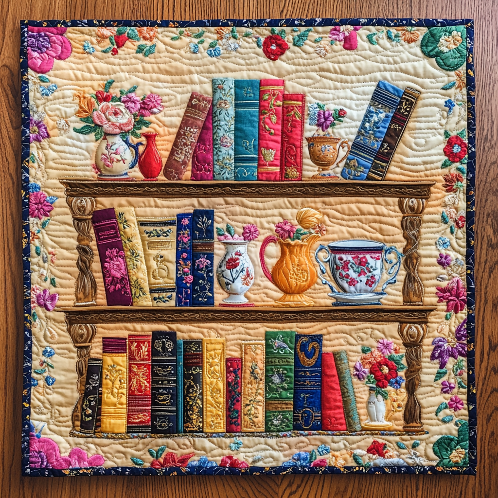 Bookcase DAI110225418 Quilted Placemats
