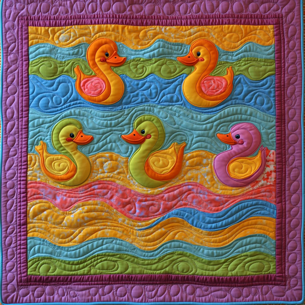 Duckling DAI040225034 Quilt Blanket