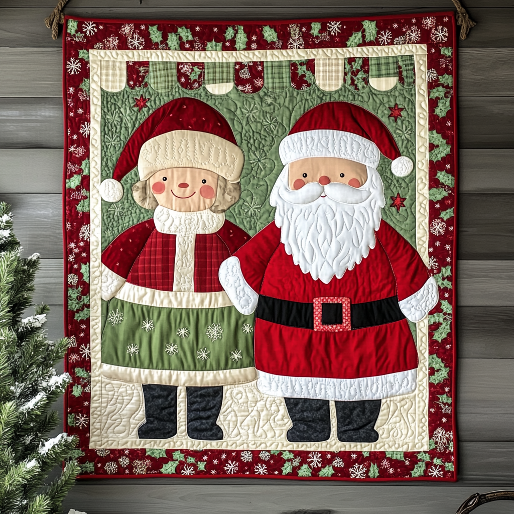Mr And Mrs Claus DAI111124521 Quilt Blanket
