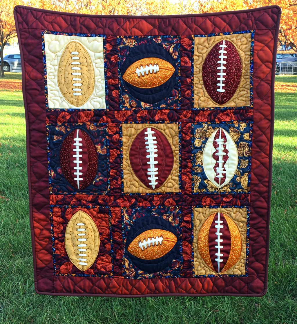 Football DAI181124057 Quilt Blanket