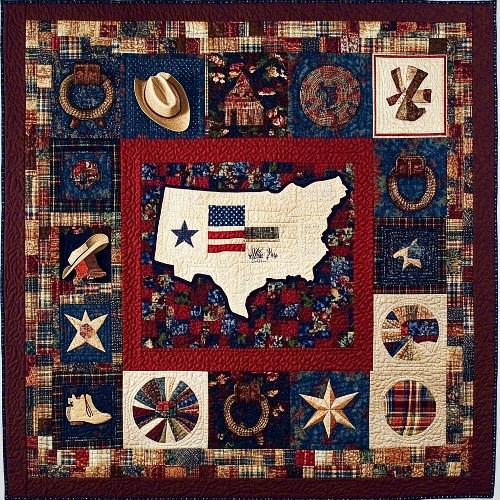Texas TAI101224201 Quilt Blanket