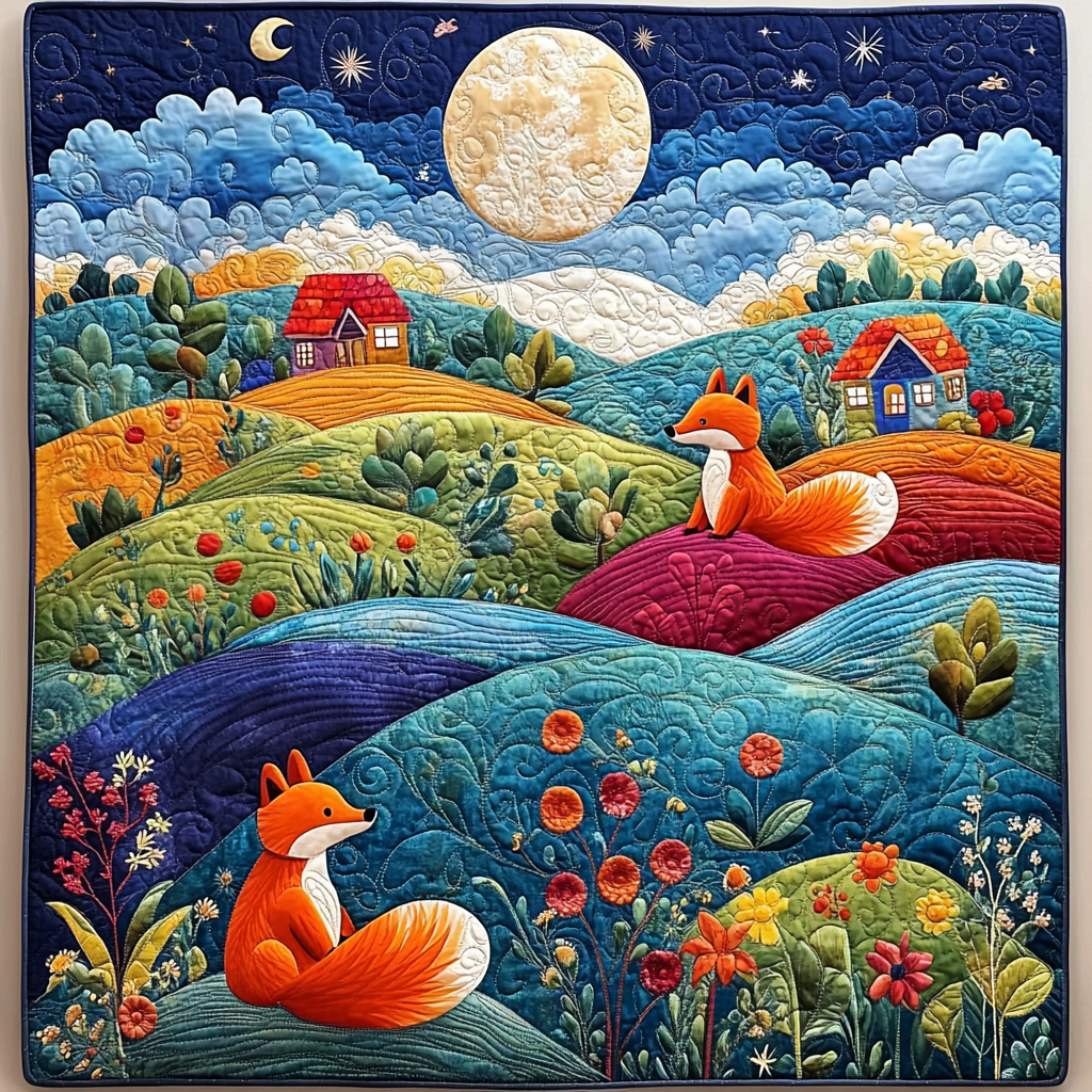 Fox DAI110225072 Quilt Blanket