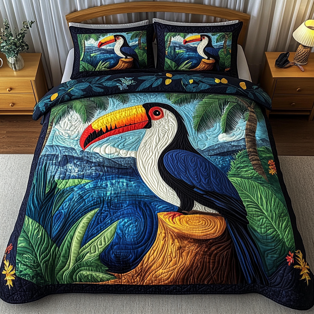 Toucan DAI190225122 Quilt Bedding Set