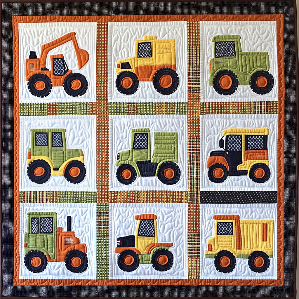 Vehicles DAI110225053 Quilt Blanket