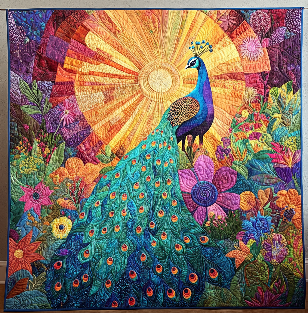 Peacock DAI110225103 Quilt Blanket