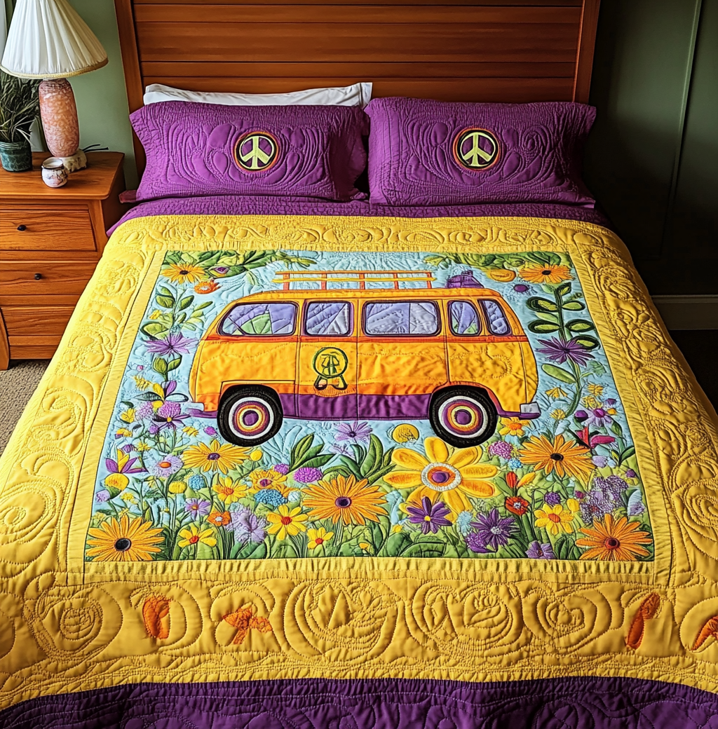 Camping Caravan DAI190225130 Quilt Bedding Set