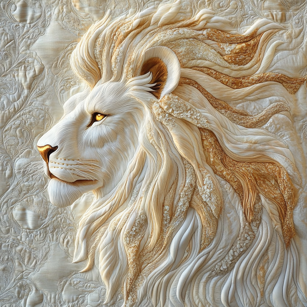 Majestic Lion TAI111124262 Quilt Blanket