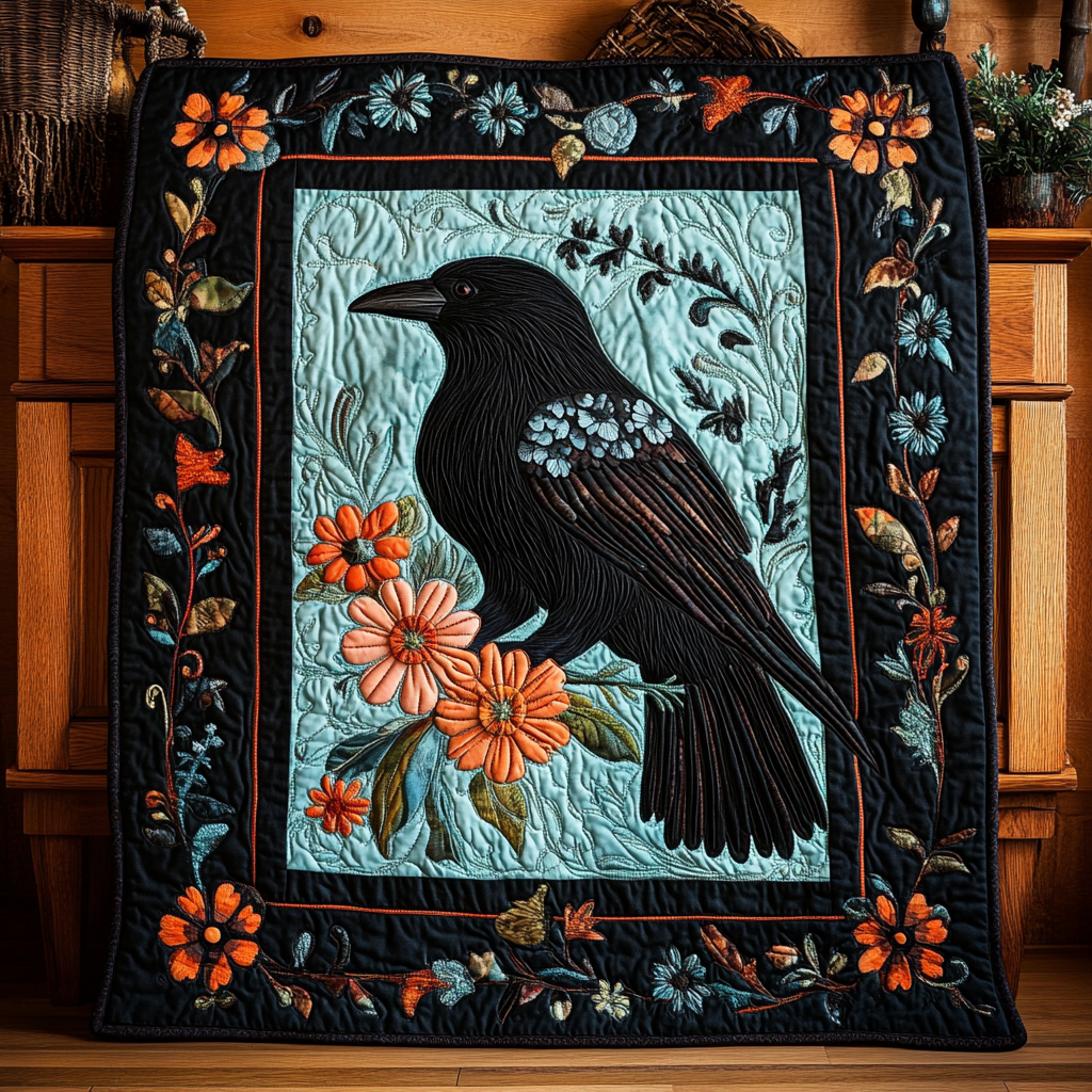 Raven DAI040225102 Quilt Blanket