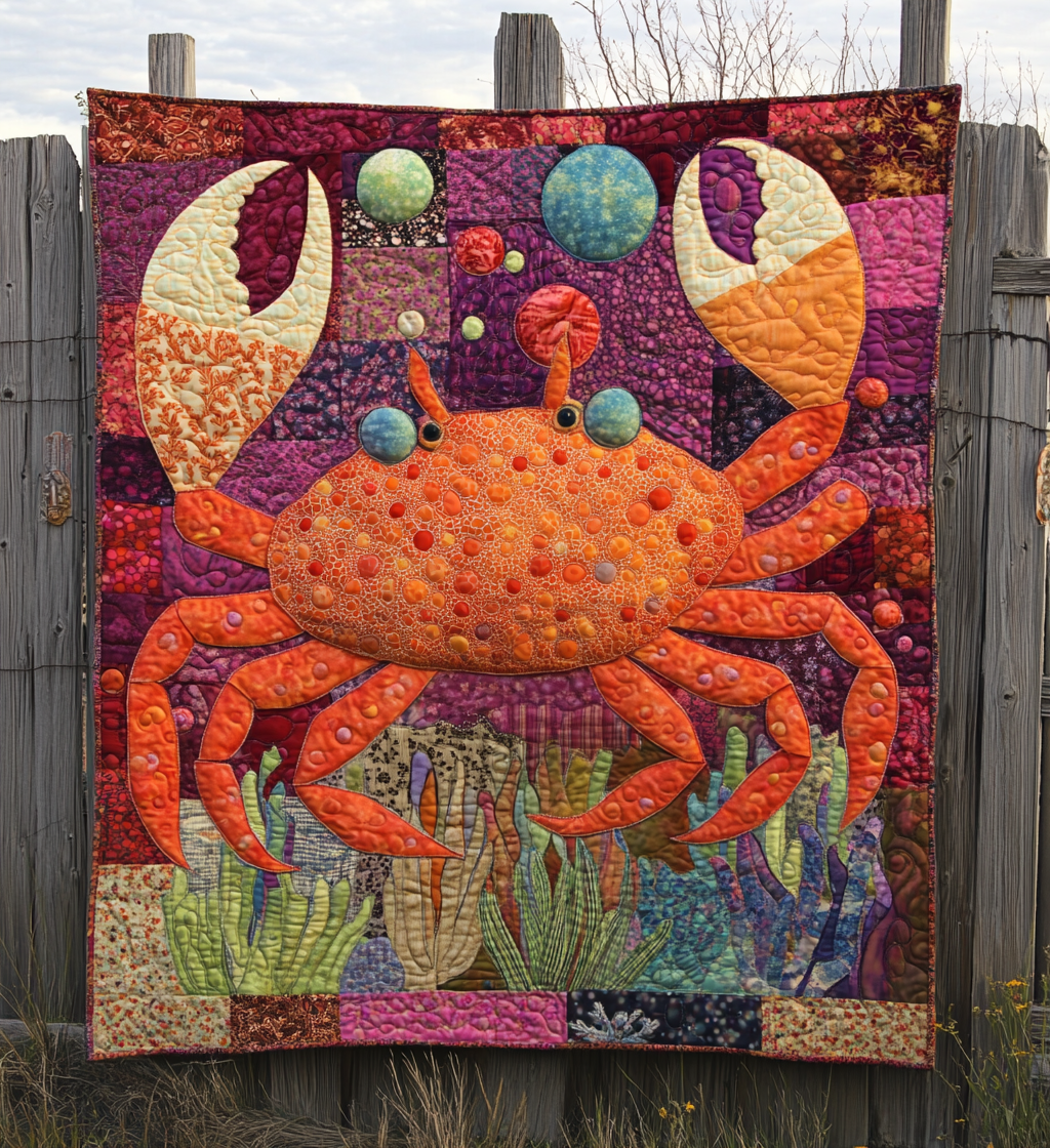 Crab DAI200125258 Quilt Blanket