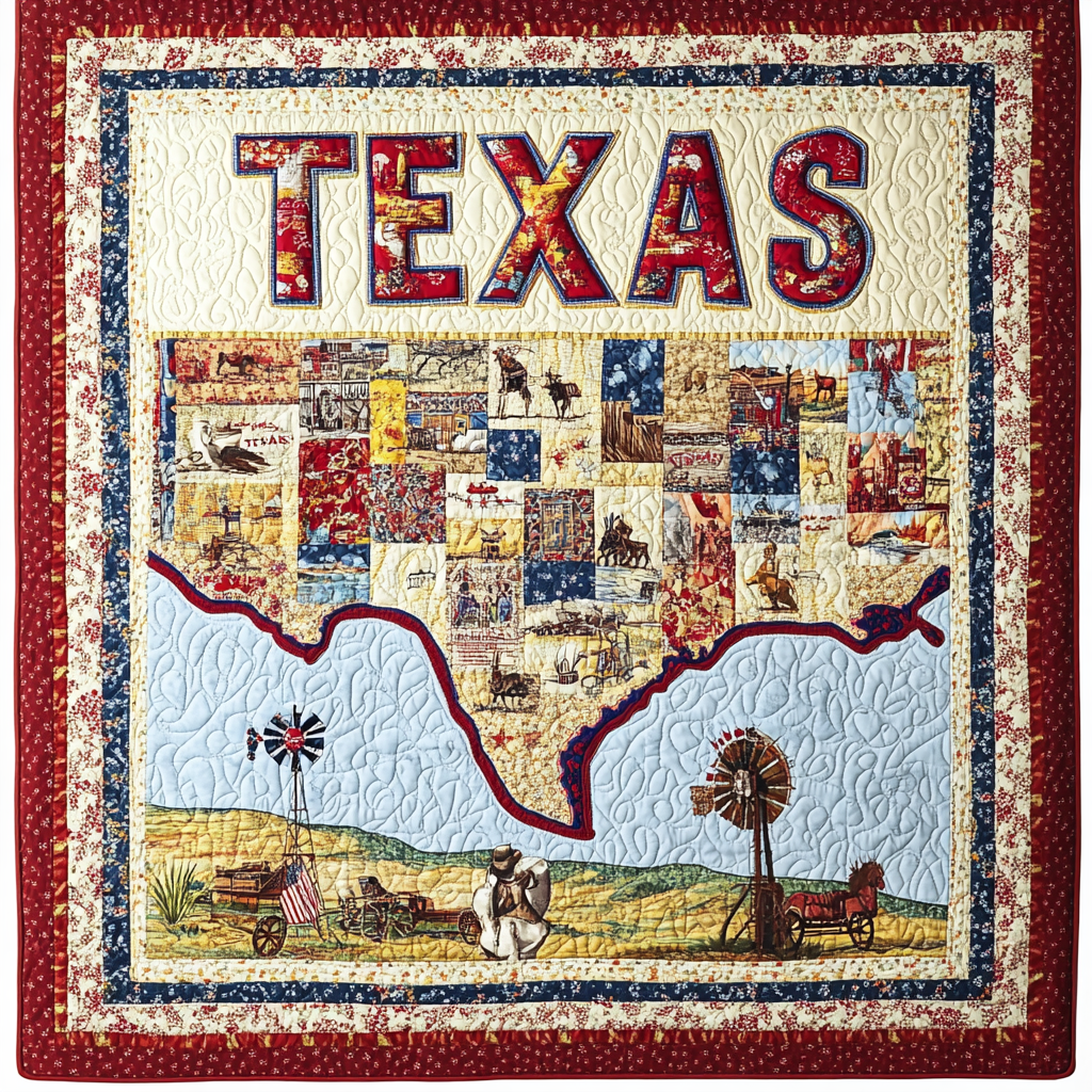 Texas TAI101224204 Quilt Blanket