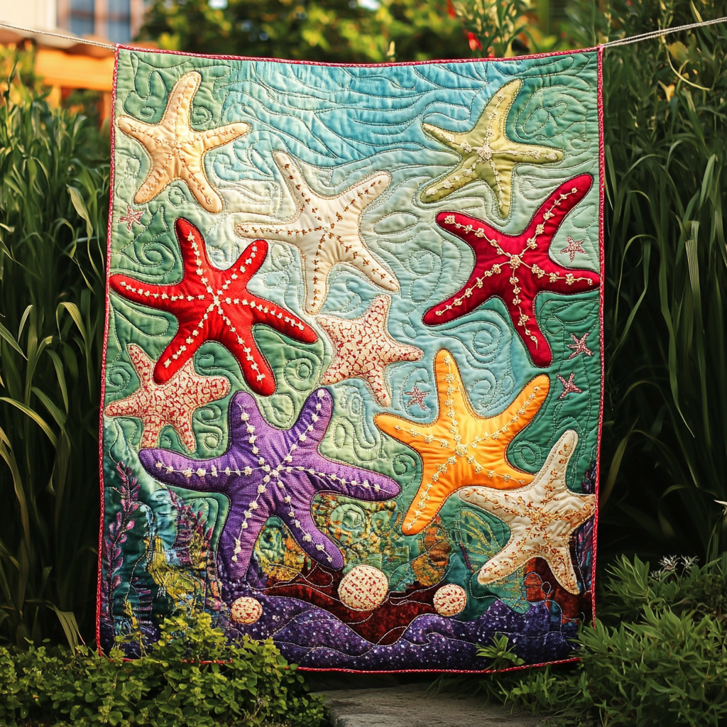 Starfish DAI200125132 Quilt Blanket