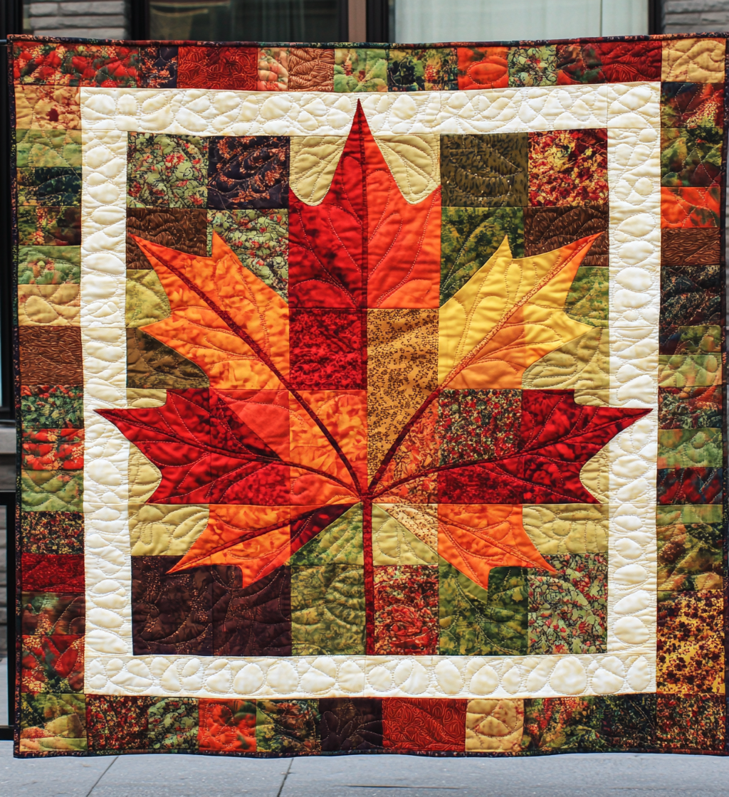 Maple Leaf DAI040225058 Quilt Blanket