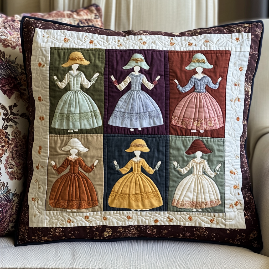 Sunbonnet Sue DAI110225252 Quilted Pillow Case