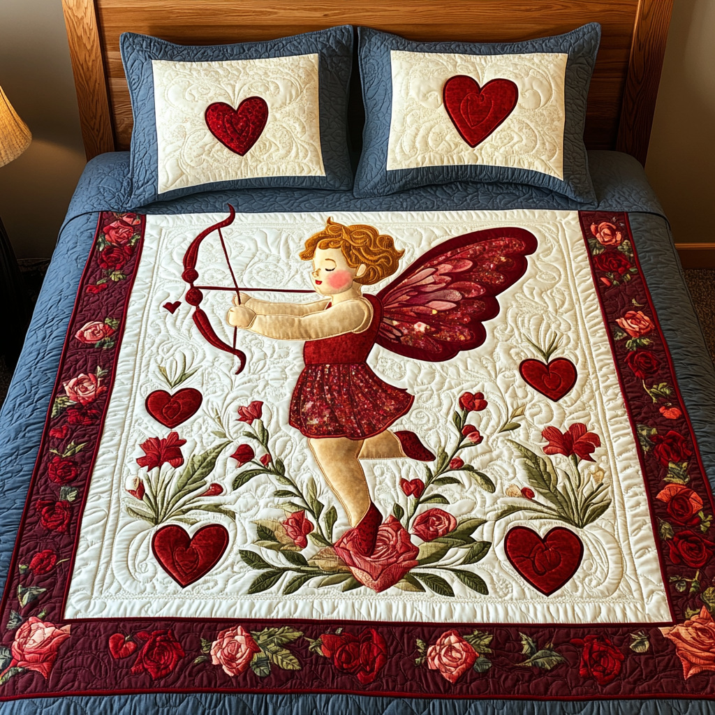 Cupid DAI241224188 Quilt Bedding Set