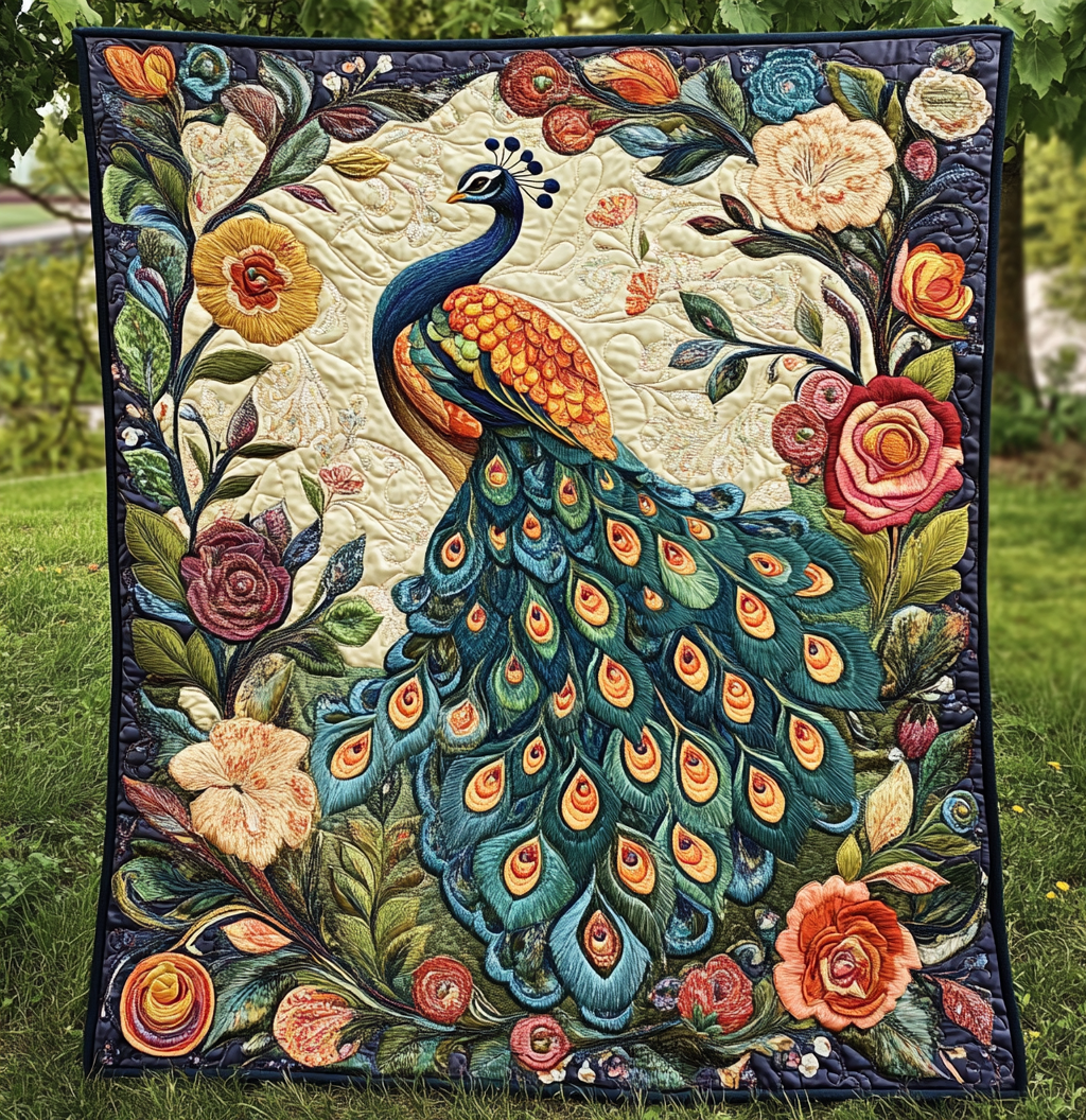 Peacock DAI190225012 Quilt Blanket