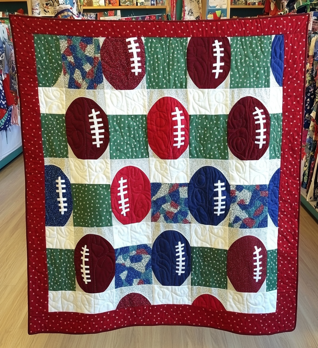 Football DAI181124062 Quilt Blanket