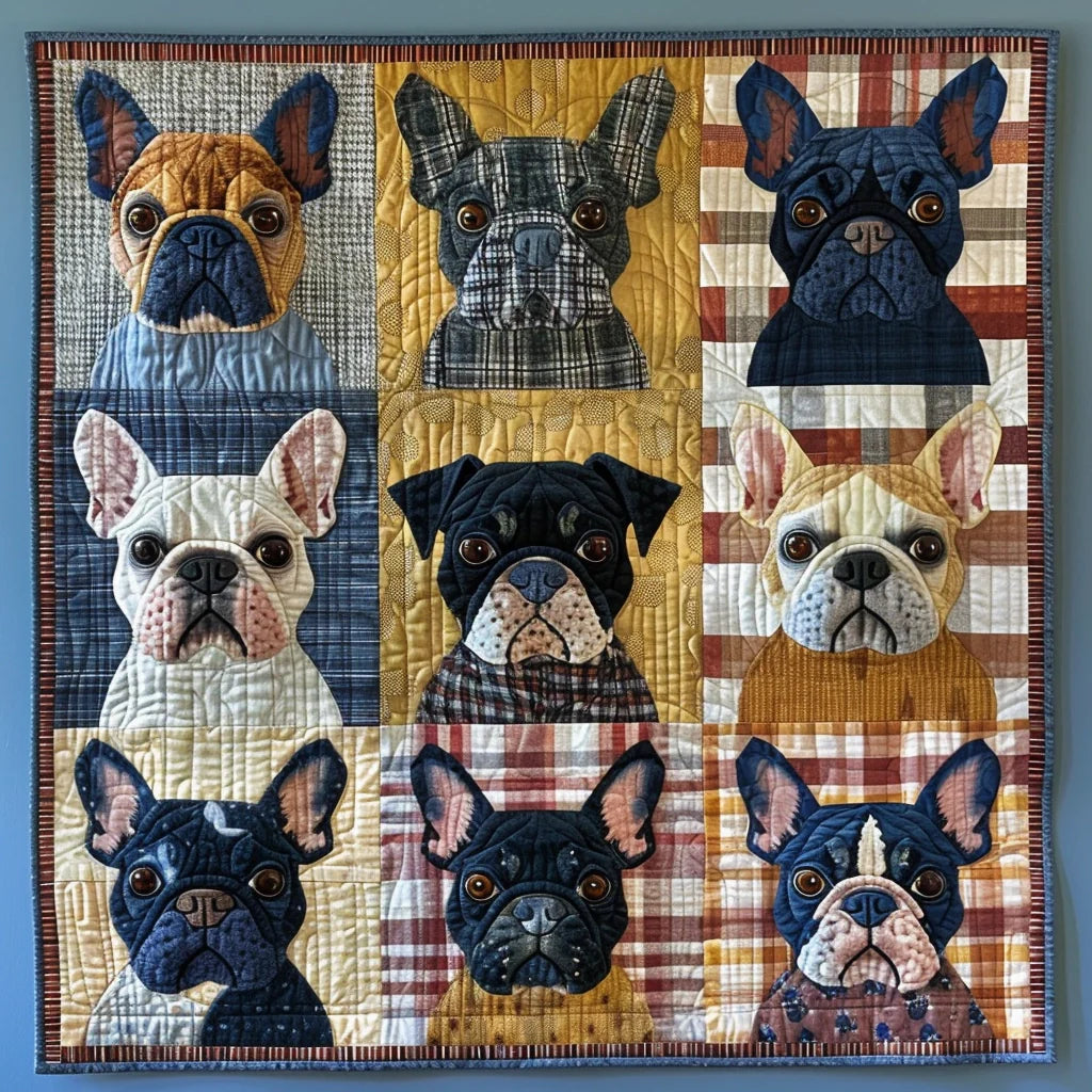 Queen Size outlet Frenchie / French Bulldog Blanket !