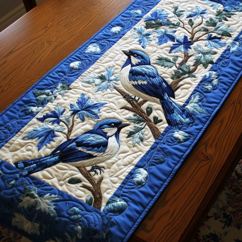 Blue Jay DAI040225482 Quilted Table Runner
