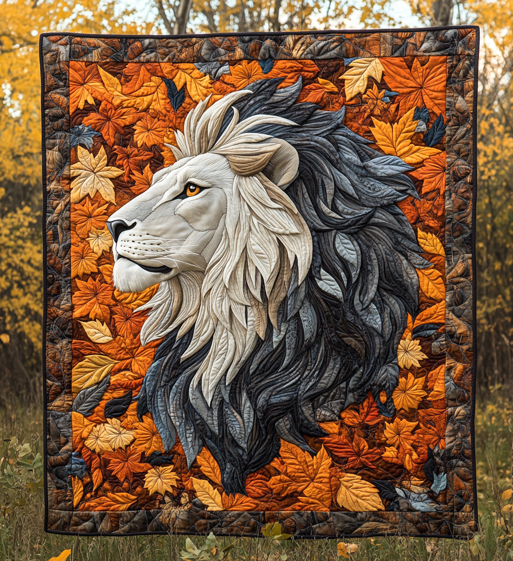 Autumn Lion DAI200125217 Quilt Blanket