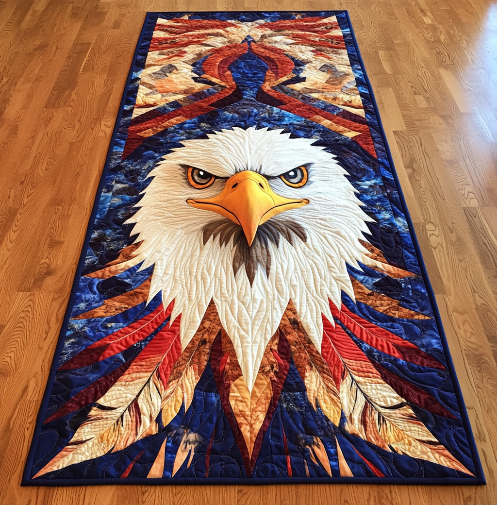 Eagle DAI110225349 Quilted Table Runner
