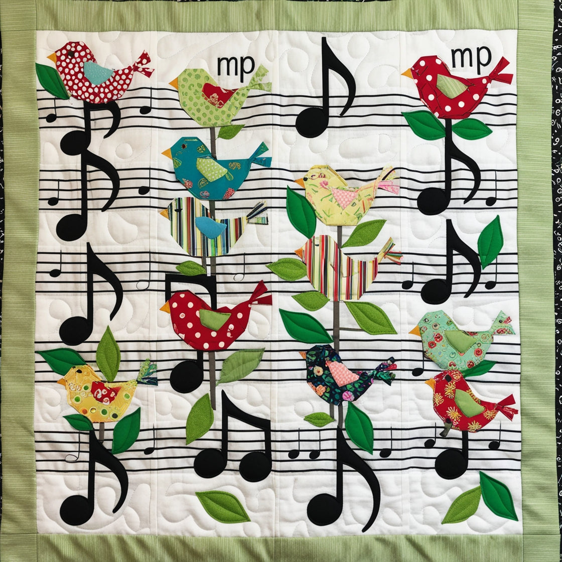 Bird Music NTA151024260 Quilt Blanket