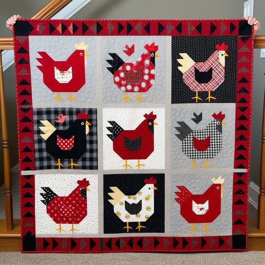 Chicken NTA151024357 Quilt Blanket