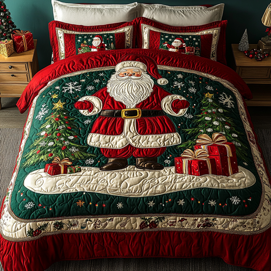 Christmas Santa TAI201124106 Quilt Bedding Set