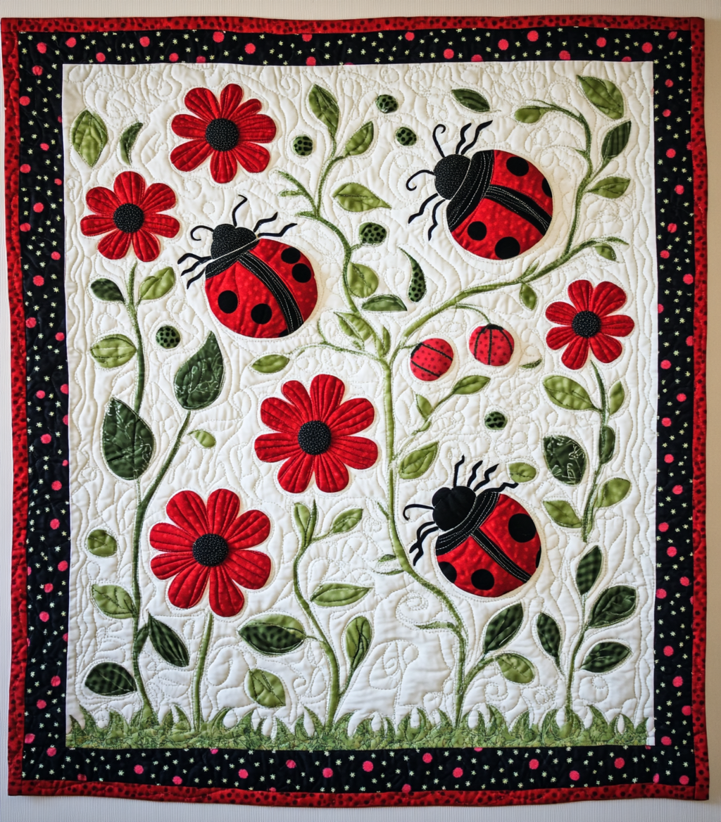 Ladybug DAI221024167 Quilt Blanket