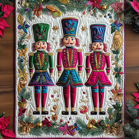 Christmas Nutcracker TAI101224571 Quilted Table Runner