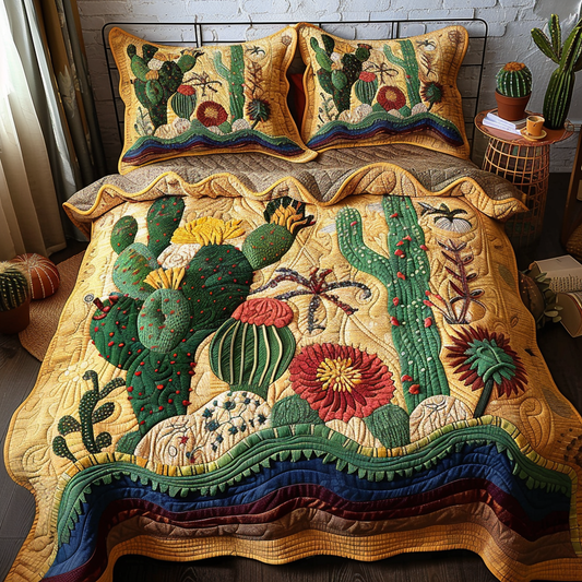 Cactus TAI251124076 Quilt Bedding Set