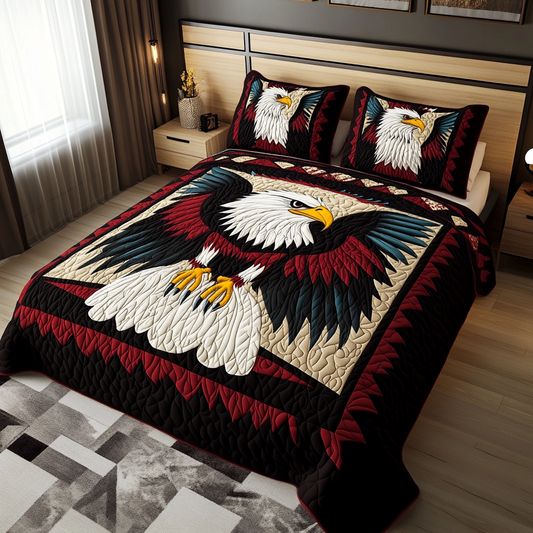 Native American Eagle DAI051224074 Quilt Bedding Set