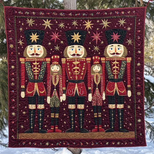 Christmas Nutcracker TAI091024105 Quilt Blanket