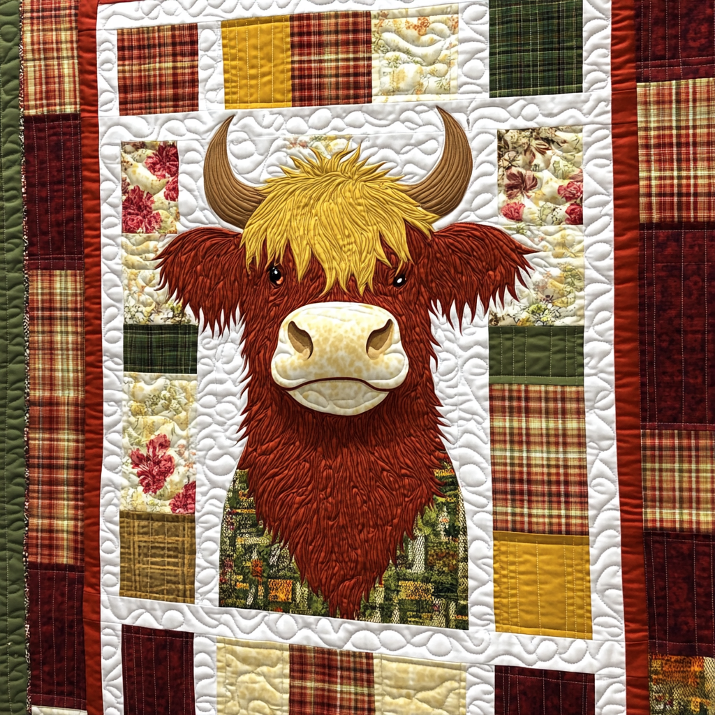 Highland Cow DAI281124038 Quilt Blanket