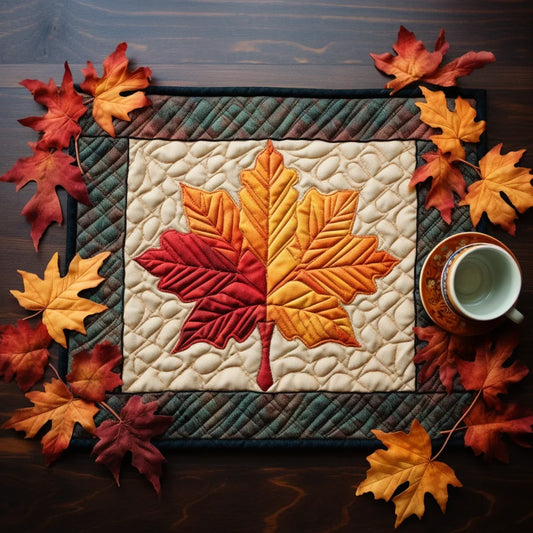 Maple Leaves TAI260224263 Quilted Placemats