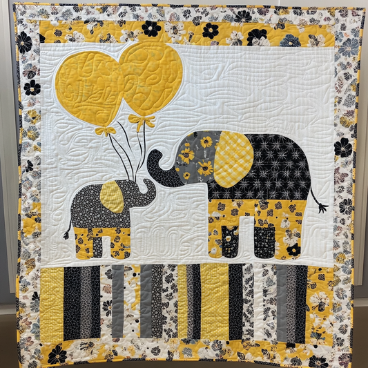 Elephant TAI151024443 Quilt Blanket