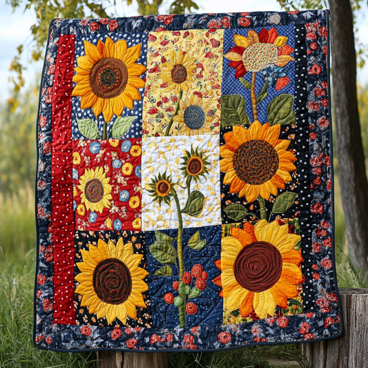 Sunflower DAI130824081 Quilt Blanket