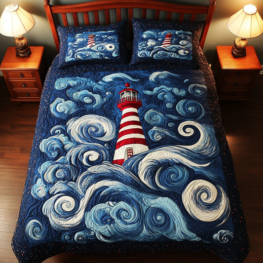 Lighthouse TAI111124085 Quilt Bedding Set