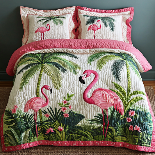 Flamingo TAI141124025 Quilt Bedding Set