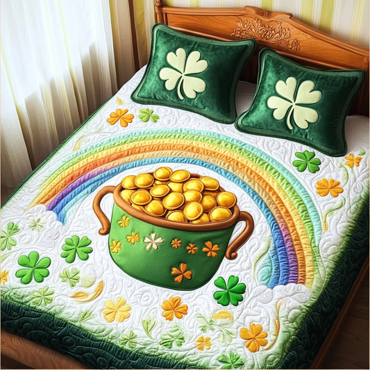 Irish Pot Of Gold DAI090125009 Quilt Bedding Set